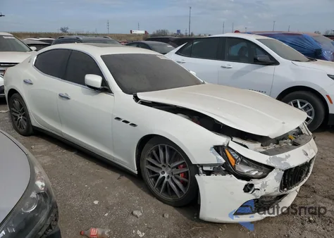 2014 Maserati Ghibli S из США, поврежденный, VIN ZAM57RTA2E1083387